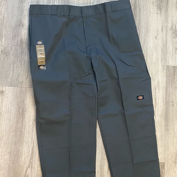 Dickie's Loose Fit Double Knee Work Pants Charcoal - Picture 6 of 8